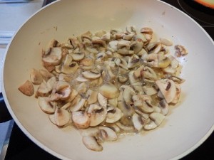 грибы с картофелем и овощами